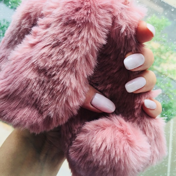 iPhone ⅞ case cover plush bunny ears case 🐰🐰 - Picture 2 of 2